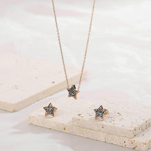 Load image into Gallery viewer, Star Necklace, Bracelet and Stud Earrings Jewelry Set
