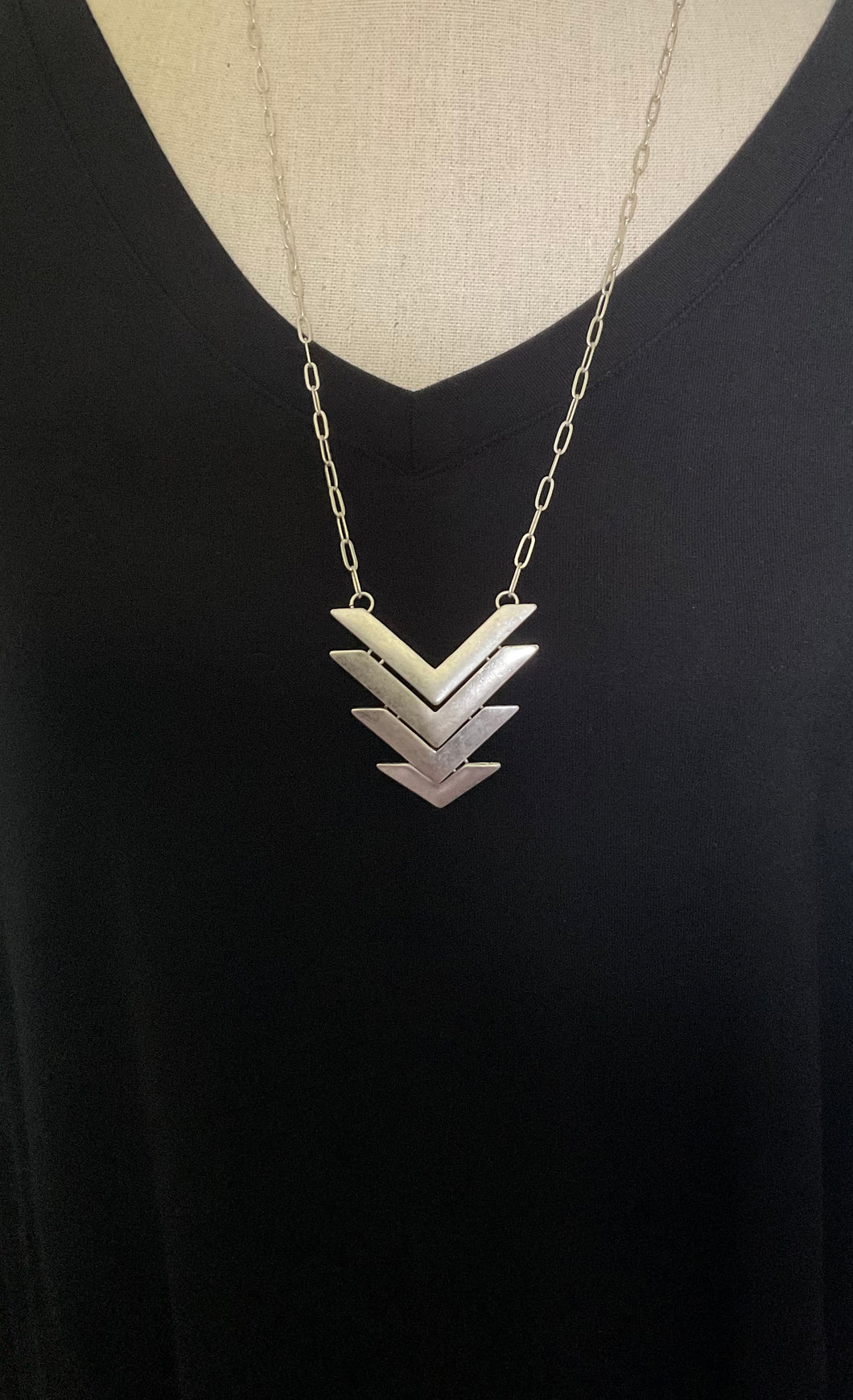 Chevron necklace