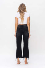 Load image into Gallery viewer, Vervet by Flying Monkey Vintage Ultra High Waist Distressed Crop Flare Jeans
