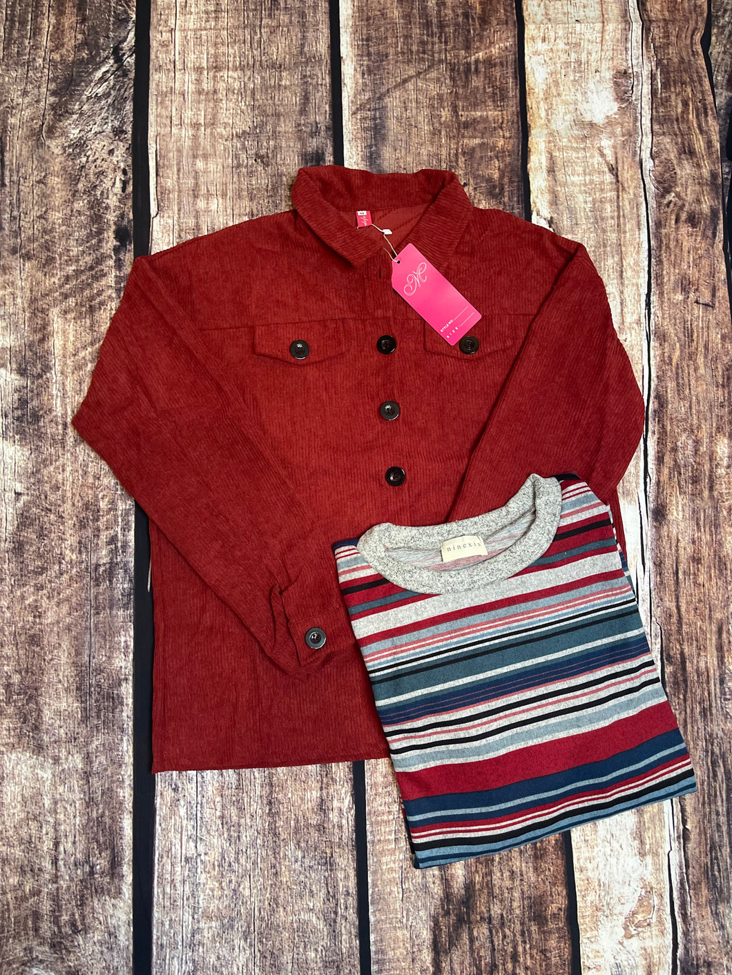 Striped long sleeve
